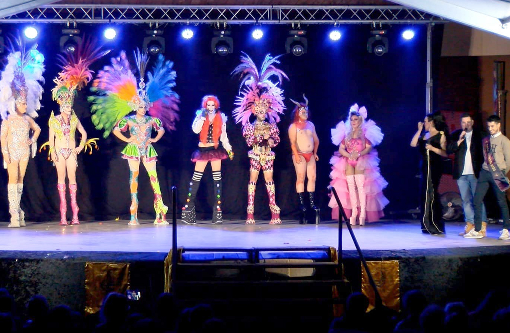 El V Concurso Nacional de Drag Queens llena de alegra y color el Marcos Ortiz